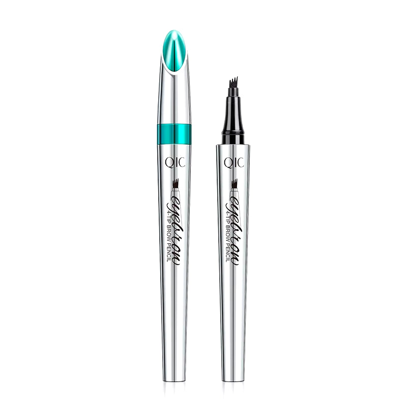 4 Points Eyebrow Tattoo Pen 5 Colors Liquid Brow Pencil