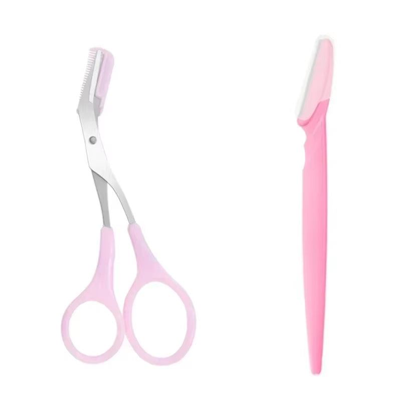 Eyebrow Trimmer Scissor Beauty Products for Women