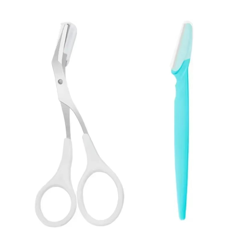 Eyebrow Trimmer Scissor Beauty Products for Women