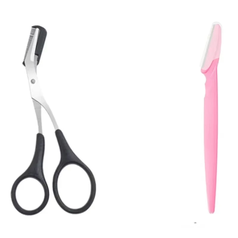 Eyebrow Trimmer Scissor Beauty Products for Women