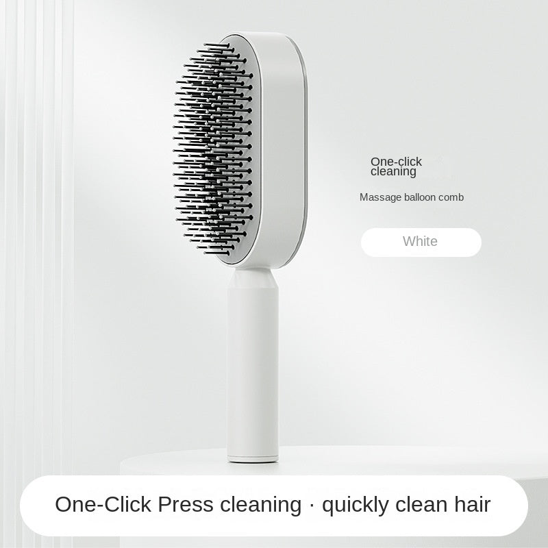 Women Fashion 3D Hair Growth Comb Hairbrush Self-Cleaning Hair Brush  Self Cleaning Hair Brush For Women Massage Scalp Promote Blood Circulation Anti Hair Loss - Touch of Essence Beauty Bar