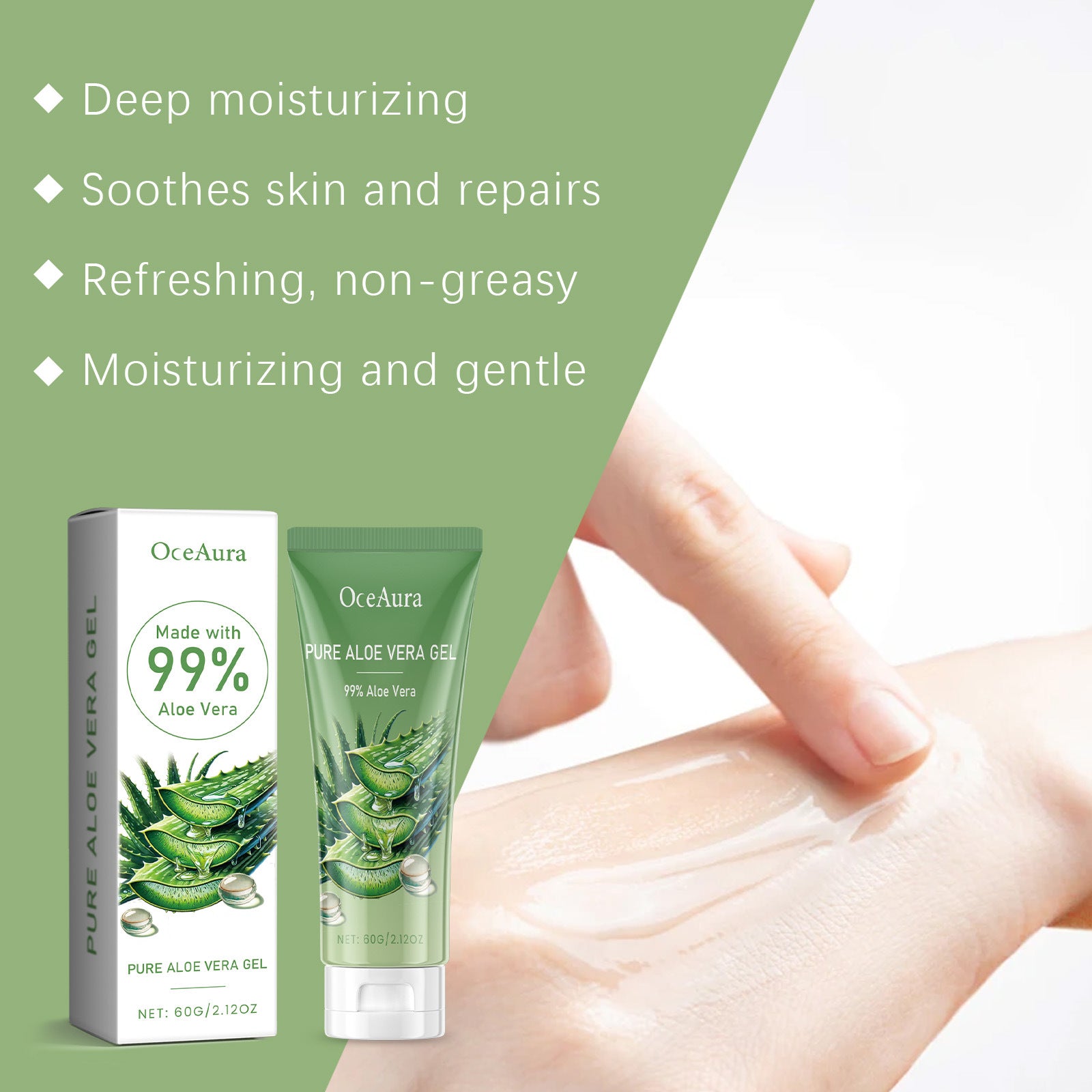 Aloe Skin Care Gel Facial Hydrating