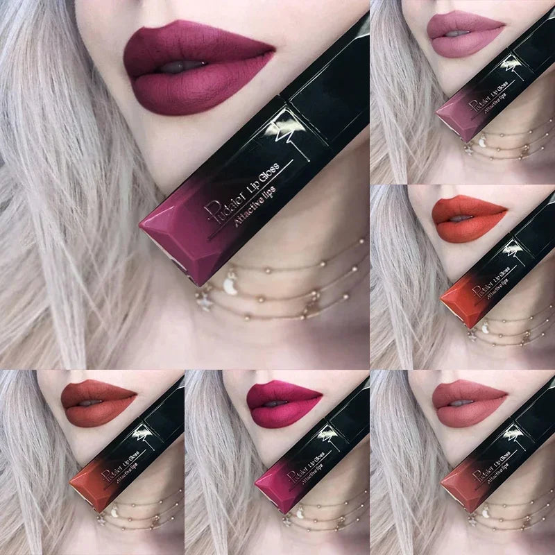 Pudaier Waterproof Lip Gloss Matte Liquid Lipstick