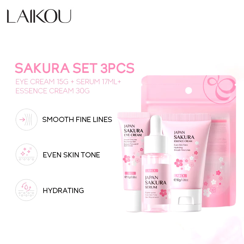 Sakura Skin Care Sets Facial Cleanser