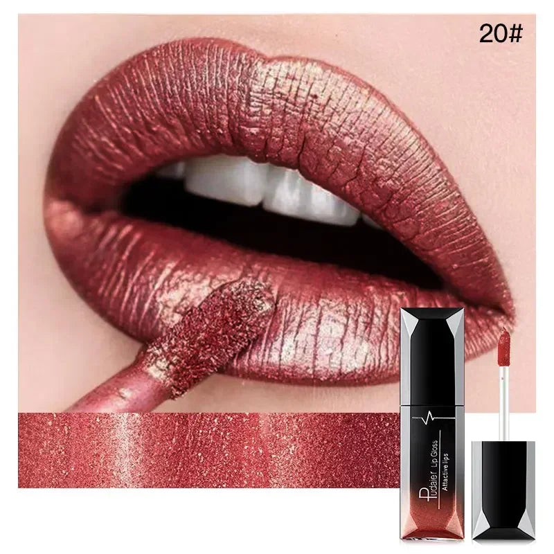 Pudaier Waterproof Lip Gloss Matte Liquid Lipstick