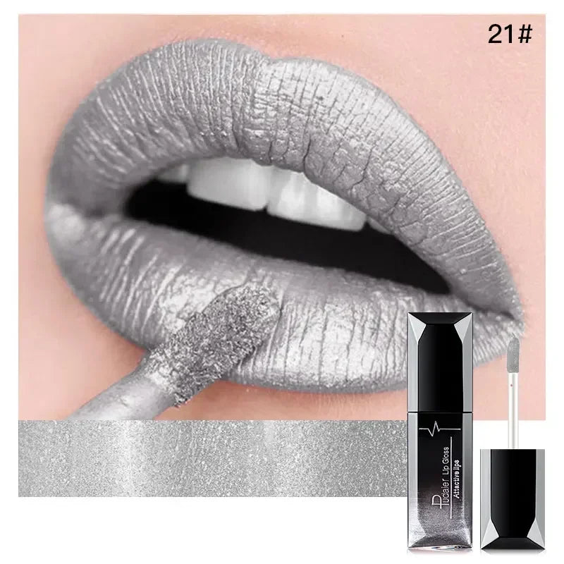 Pudaier Waterproof Lip Gloss Matte Liquid Lipstick