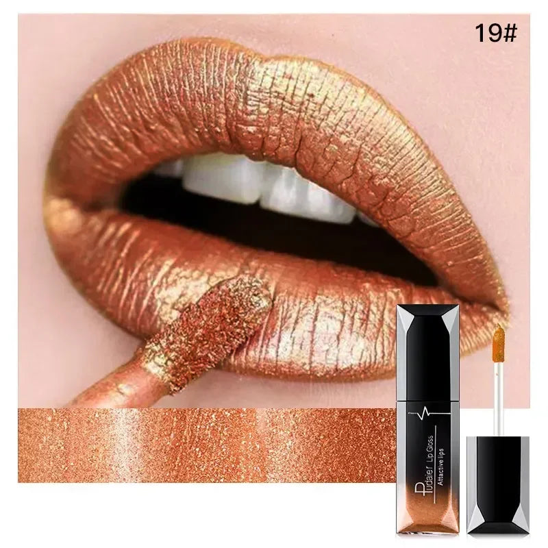 Pudaier Waterproof Lip Gloss Matte Liquid Lipstick