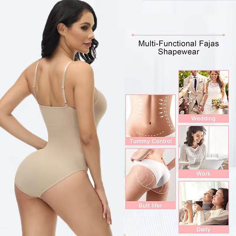 Body Suits Open Crotch Shapewear Slimming Body Shaper 