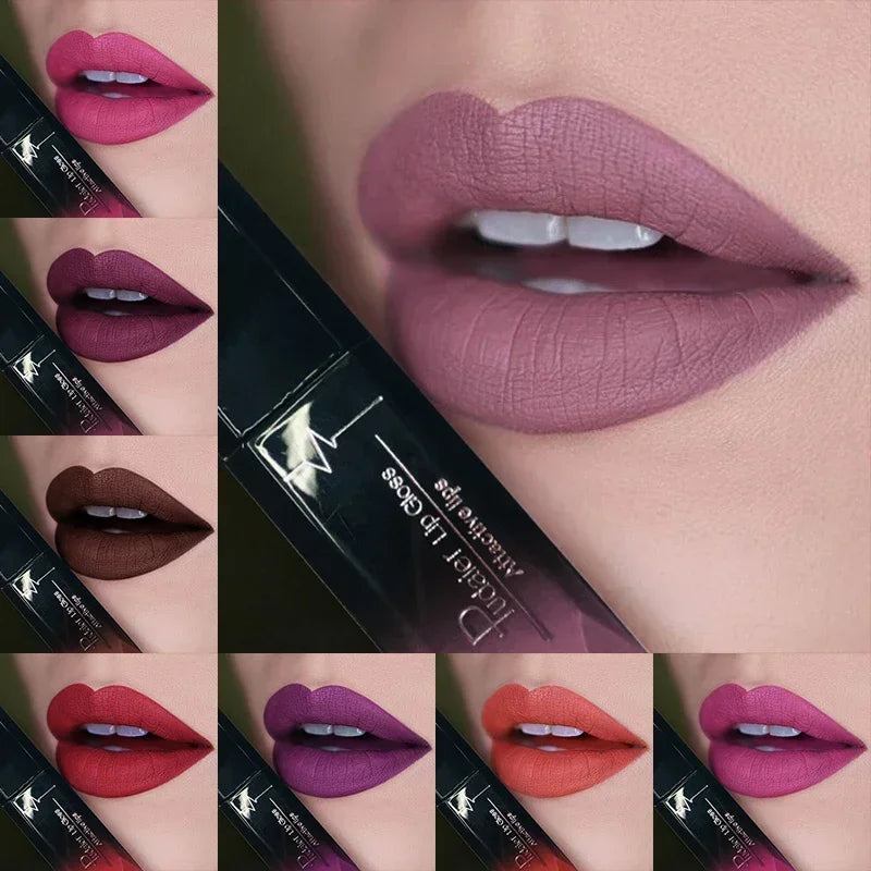 Pudaier Waterproof Lip Gloss Matte Liquid Lipstick