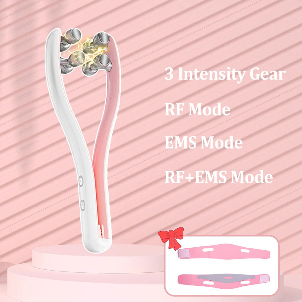 Face Massager Roller Y Shape Face Lifting Device