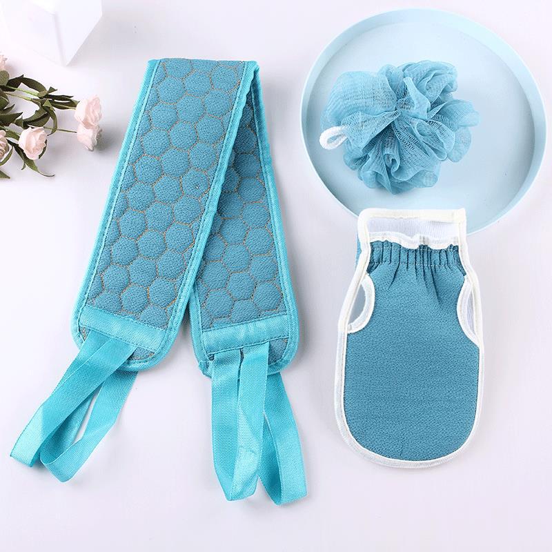 Combination Set Pull Strip Long Rub Back Towel